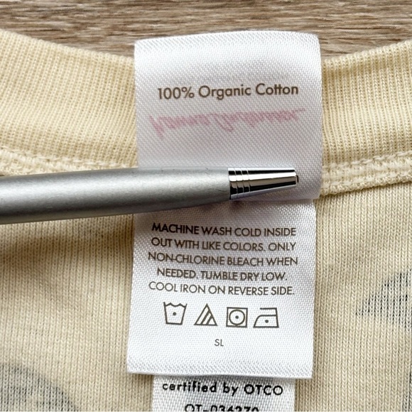 Hanna Andersson Women's Thermal Pajama Top Squeaky the Penguin Medium - Picture 7 of 11